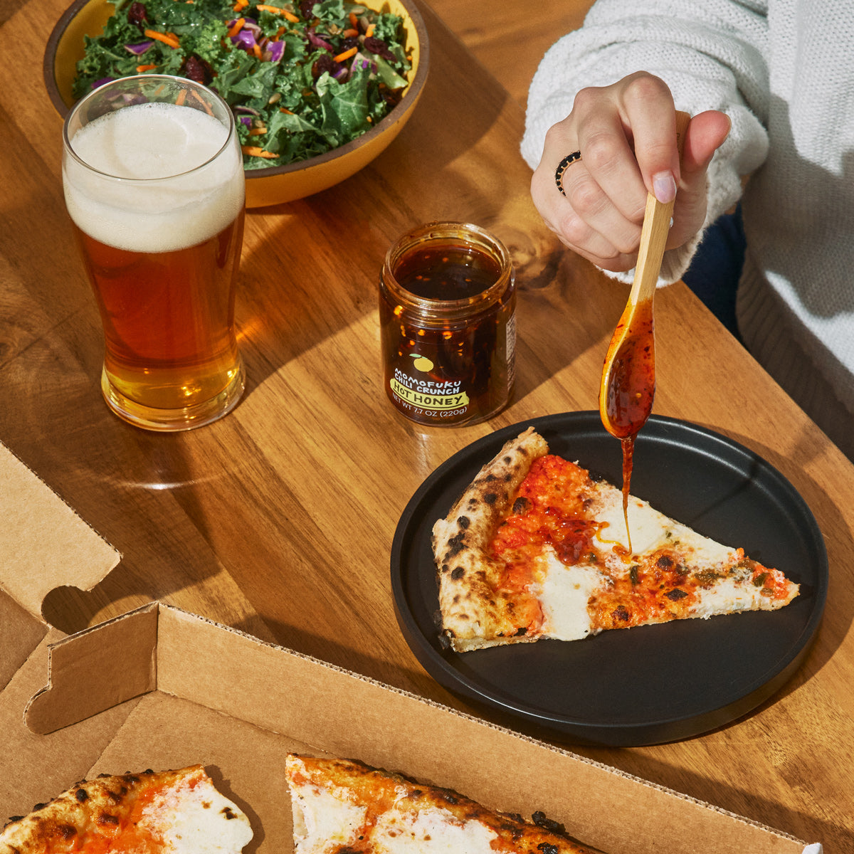 Chili Crunch Hot Honey - Clean Style