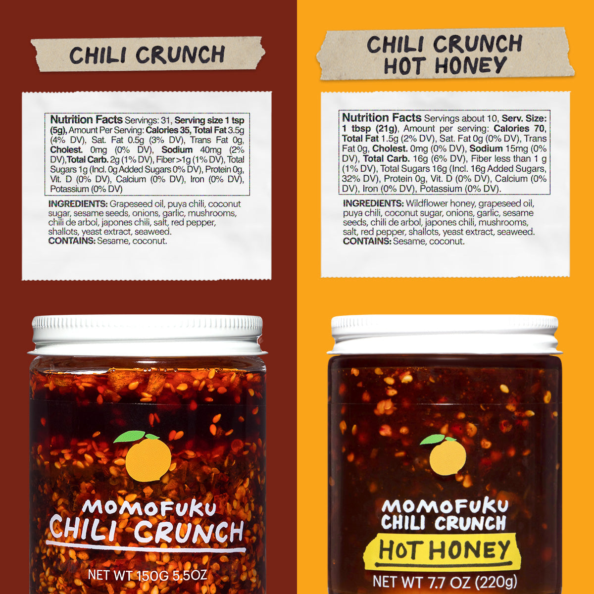 Chili Crunch + Hot Honey Duo - Clean Bundle