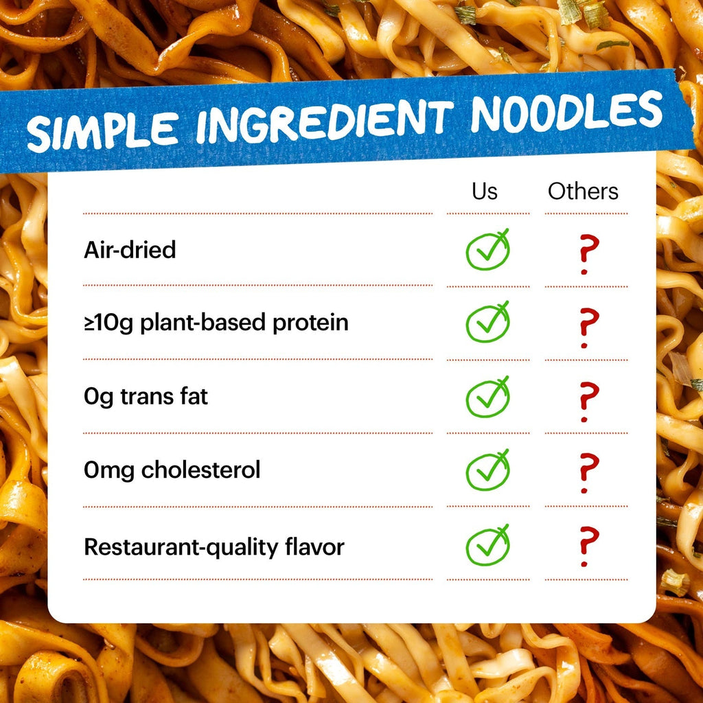 Tingly Chili Noodles | 4 Packs - Soft Pick