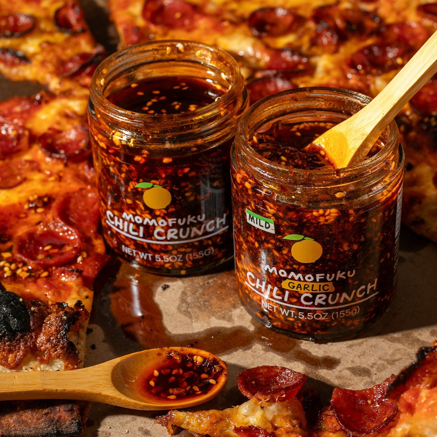Mild Garlic Chili Crunch 4-Pack - Simple Edit