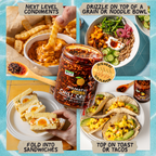 Mild Garlic Chili Crunch 4-Pack - Simple Edit