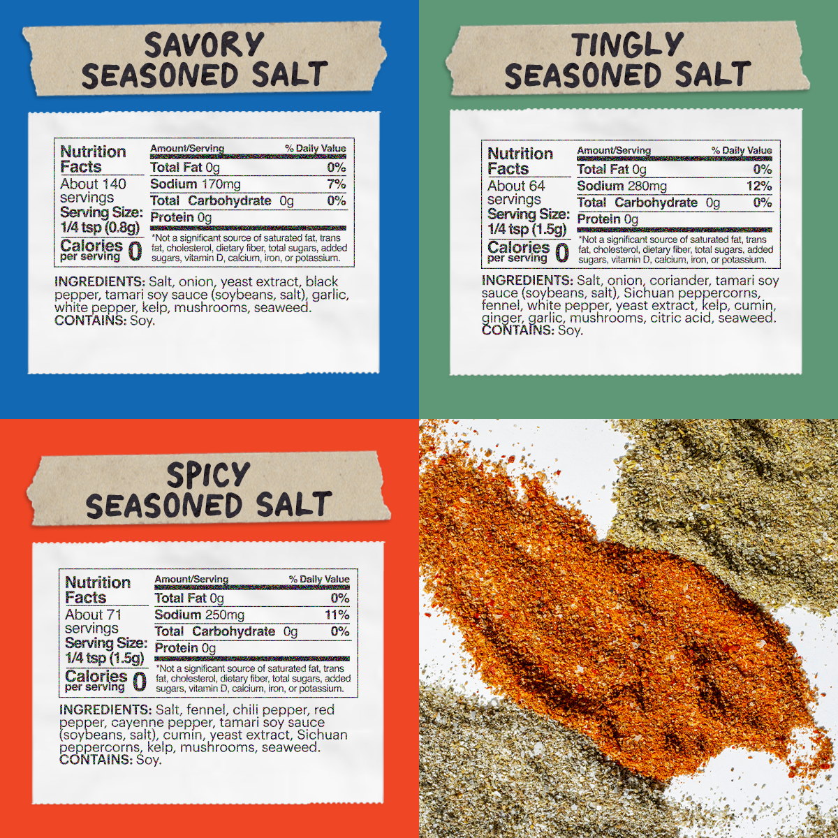 Salts 3 Pack - Simple Edit