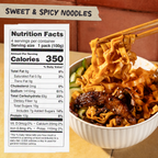 Sweet & Spicy Noodles | 12 Packs - Simple Use