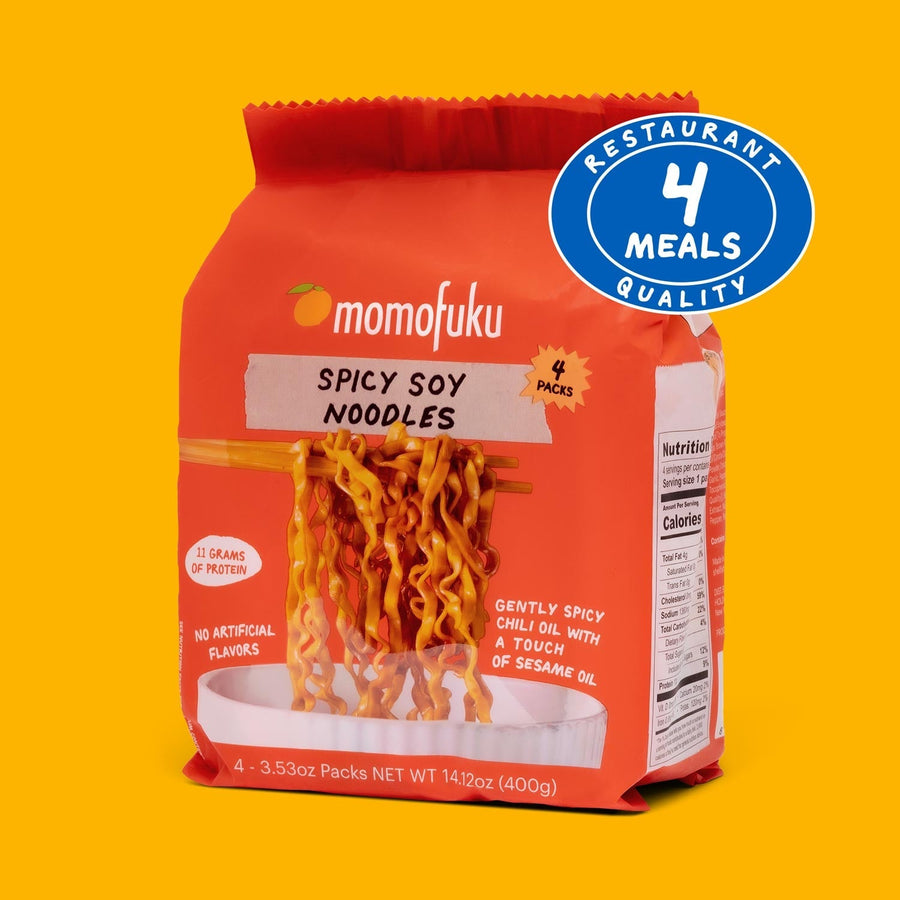 Spicy Soy Noodles | 4 Packs - Fresh Ready