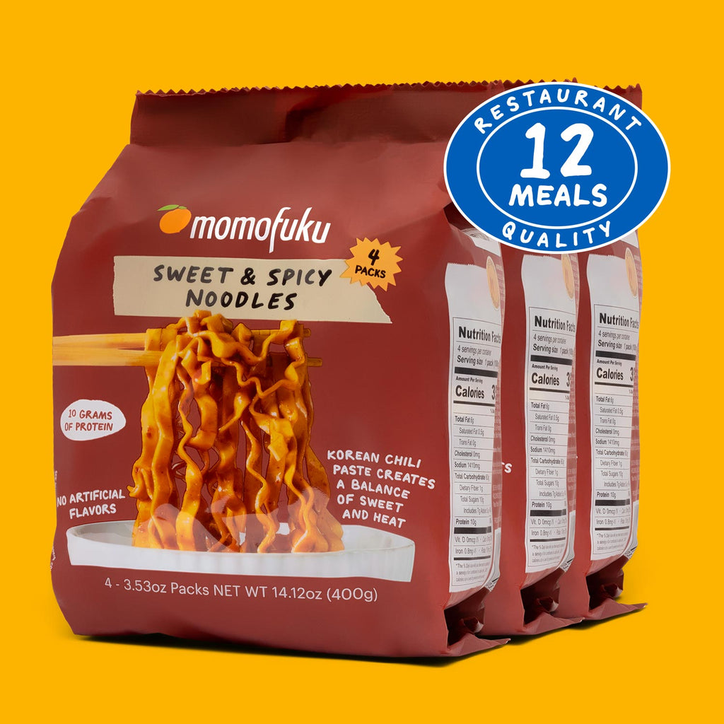 Sweet & Spicy Noodles | 12 Packs - Simple Use