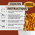 Sweet & Spicy Noodles | 12 Packs - Simple Use