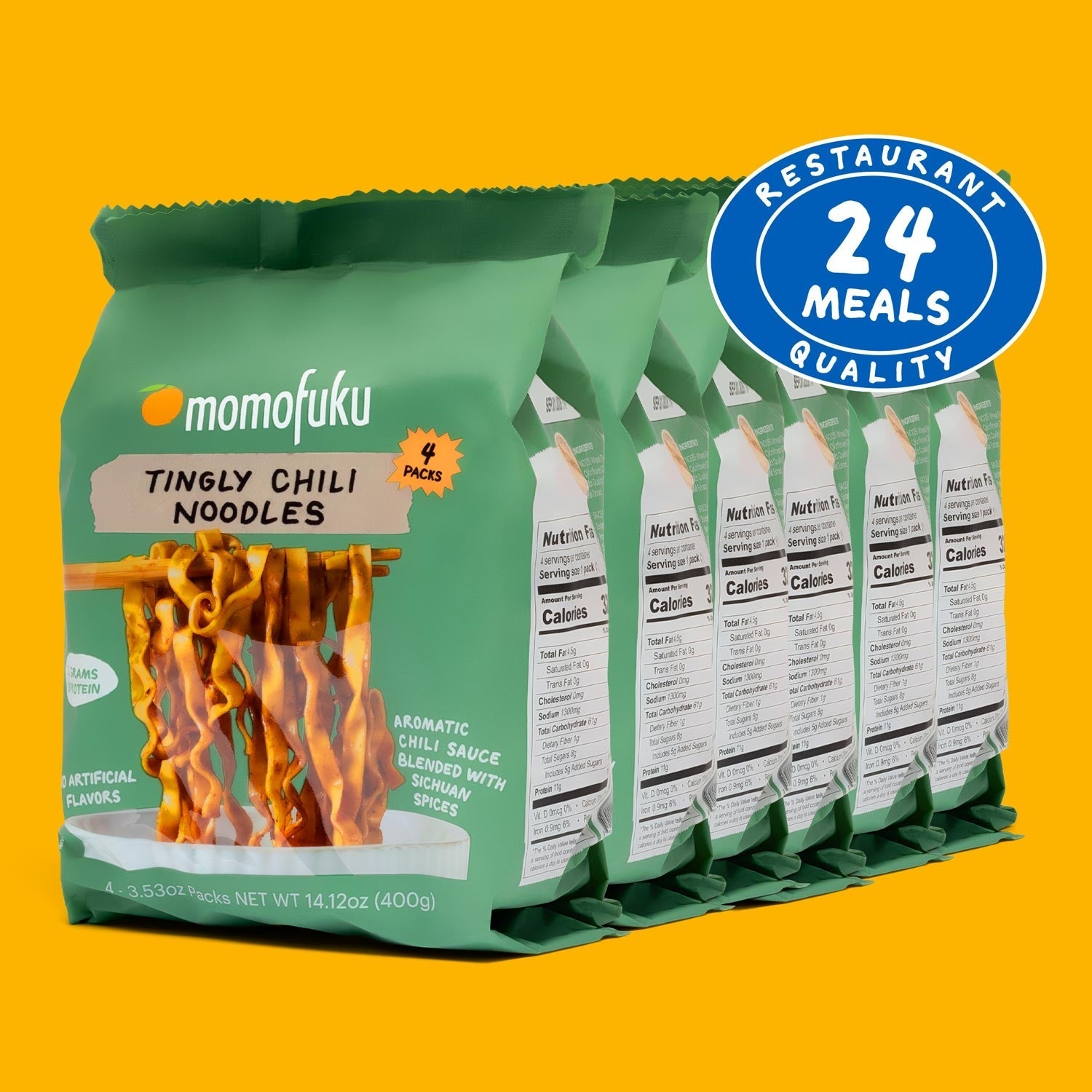 Tingly Chili Noodles | 24 Packs - Clean Style