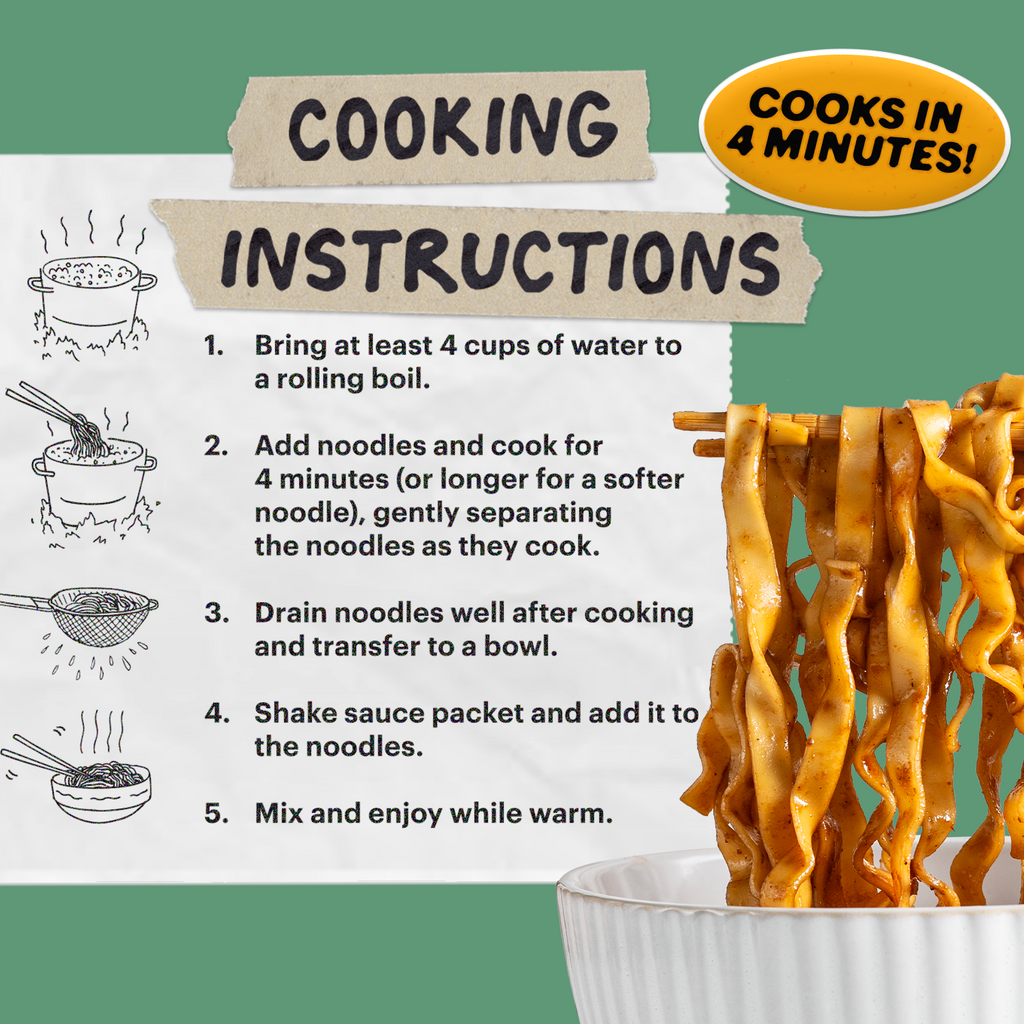Spice Lover's Noodle Pack - Ready Routine