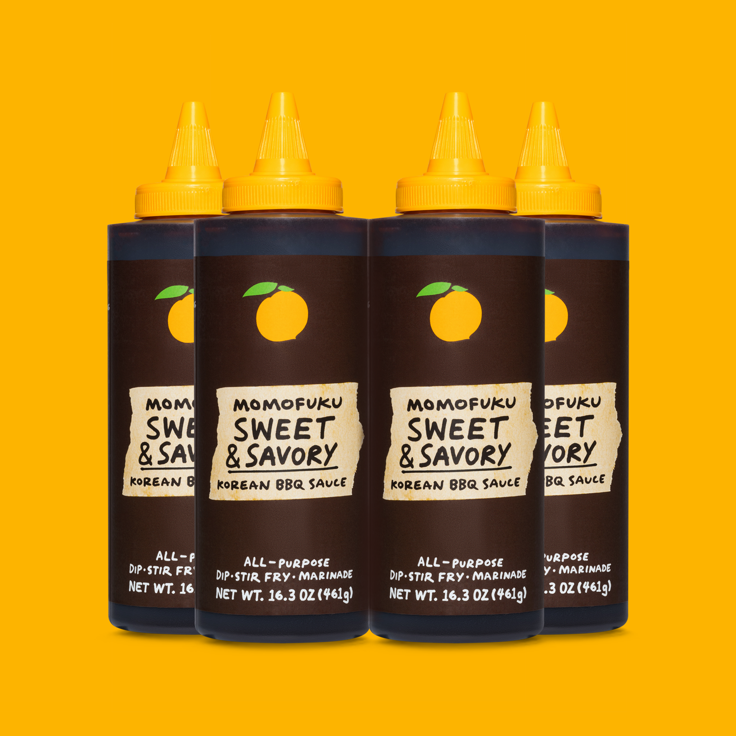 Sweet & Savory Korean BBQ Sauce 4-Pack - Bright Touch